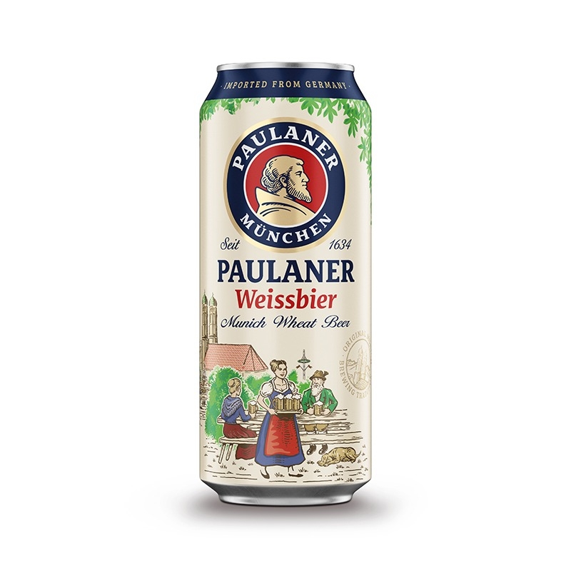 Paulaner Hefe Weissbier 500ml Can